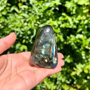 70mm / 180grams Labradorite Crystal Freeform, Labradorite Cluster, Labradorite, Polished Stones.