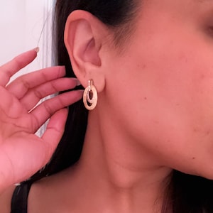 Orecchini pendenti con diamanti vintage