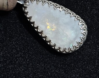 6.95ct Crystal Ethiopian Opal in Sterling Silver