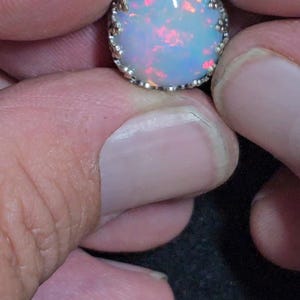 6.50ct Welo Opal set in Sterling Silver.