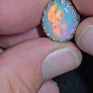 7.35ct Welo Opal set in Sterling Silver