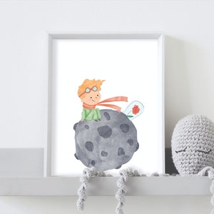 Set of 3 Little Prince, Nursery Wall Art, Nursery Decor,nursery Prints ...