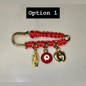 Schwangerschaft Sicherheitsnadel / Broches de Protección del Embarazo