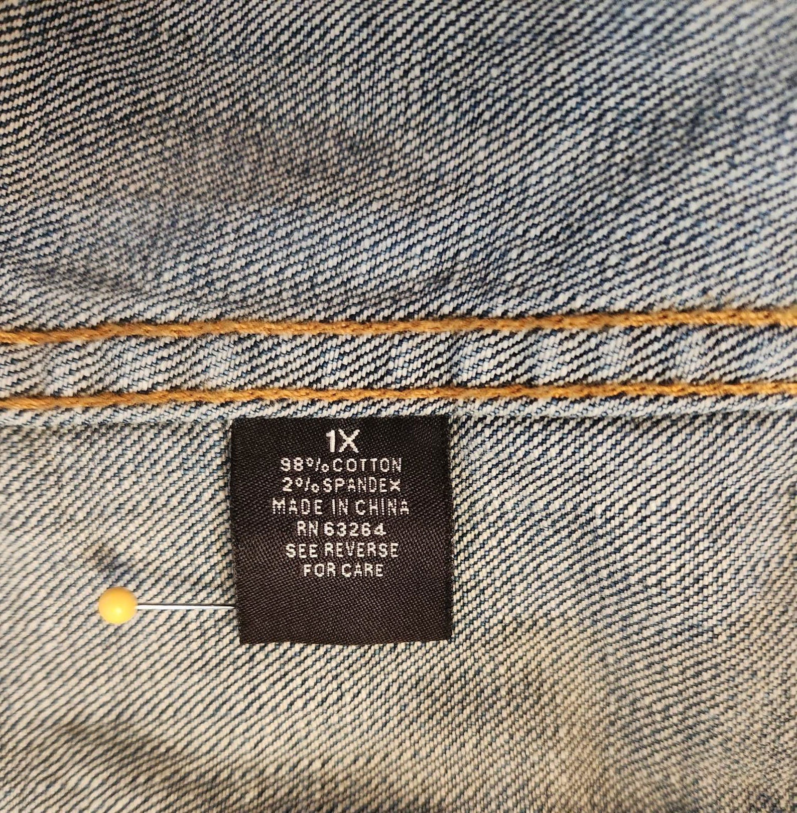 Bitter Coffee Bag Pocket Shepherd Stitched Crop Denim Jacket BCHNW-251180 - Corvallis main image 0