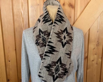 Cappuccio da cowboy, sciarpa di lana western, scaldacollo in lana, cappuccio da buckaroo, sciarpa da cowgirl in lana, straccio selvatico, regalo western, lana e pile western n. 65