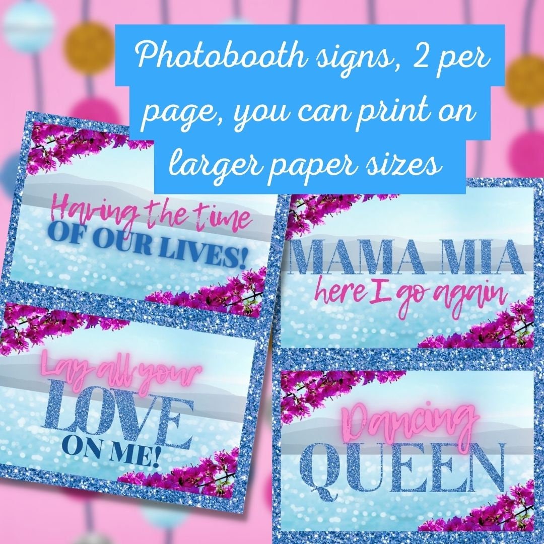 Instant Download: Mamma Mia Party Pack - Etsy