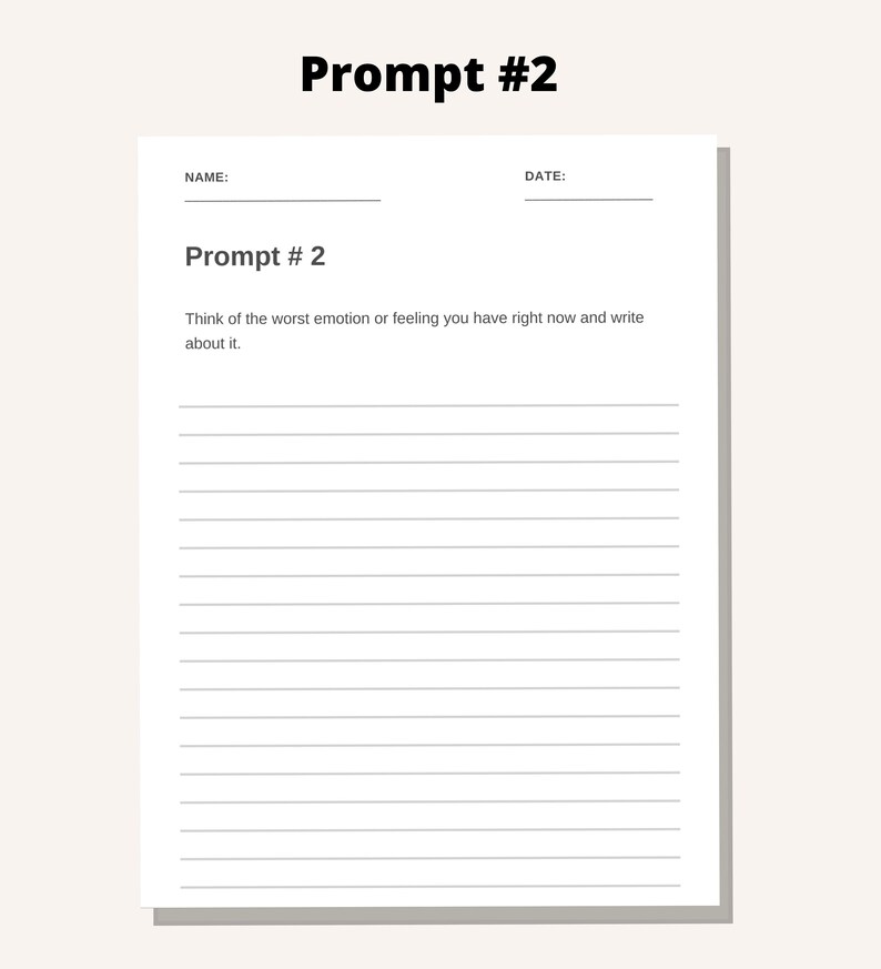Mental Health Prompts, Deep Thought Prompts, Prompts Mental Health ...