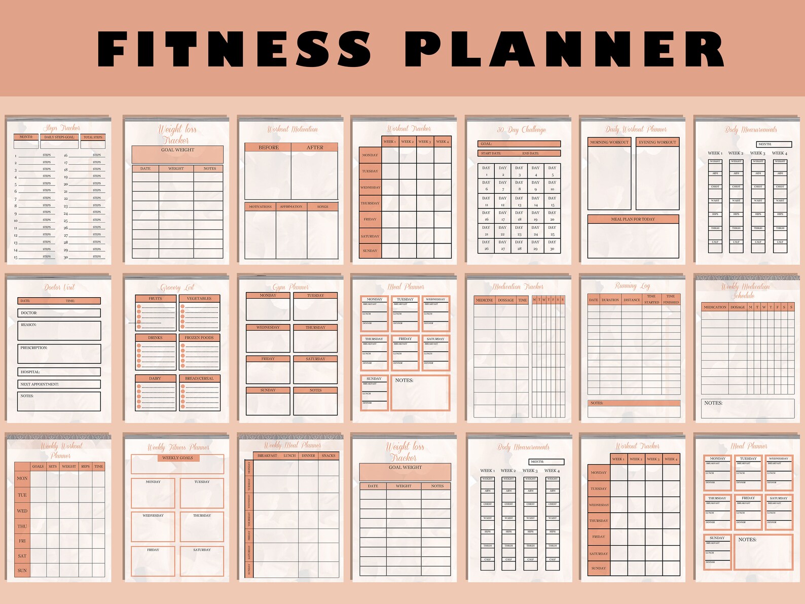 Adhd Planner, Adhd Planner Adult, Adhd Digital Planner, Academic