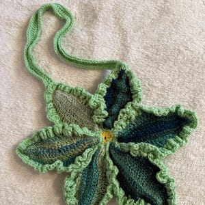 Bolso bandolera de crochet Lily imagen 2