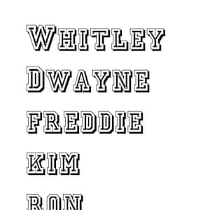 It&#39;s A Different World Than Where You Come From, A Different World Characters Name SVG, PNGand More Digital Download, Digital Files