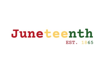 Junteenth Est 1865 SSVG, PNG, JPG und mehr