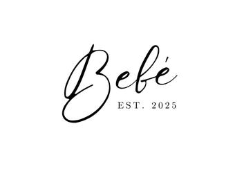 Bebé Est 2025 Babymitteilung SVG, PNG, JPG (Digitaler Download)