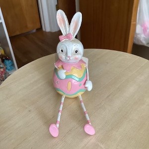 Johanna Parker by Transpac Easter Bunny Shelf Sitter NWT