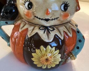 Johanna Parker Harvest Girl Scarecrow Mug