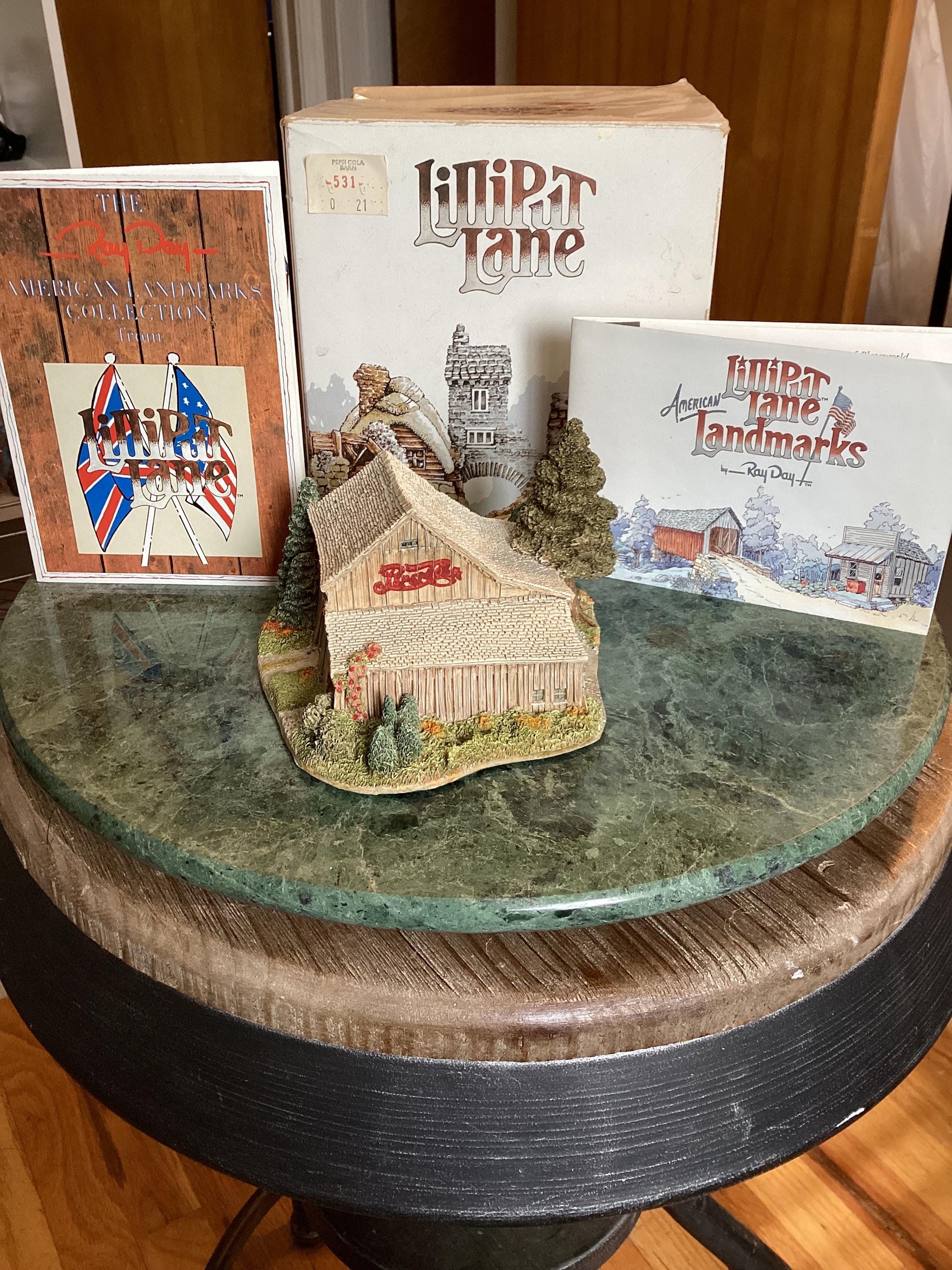 【Lilliput Lane】PEPSI COLA BARN/リリパットレーン Lilliput Lane PepsiCola / Pepsi Barn American Landmarks