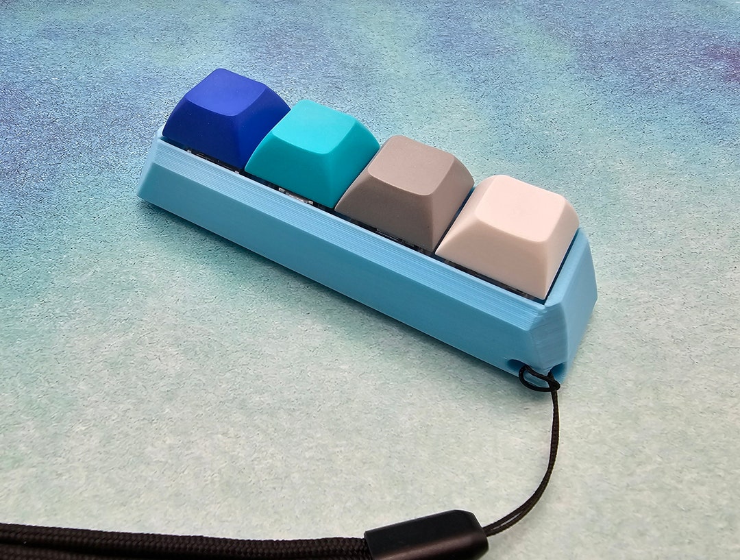 Keyboard Fidget Mechanical Keyboard Clicky Fidget Toy 4 Keys With