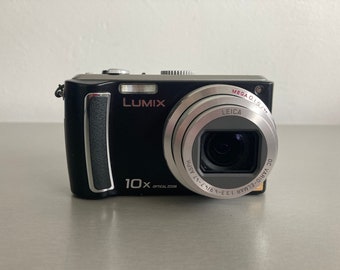 Panasonic Lumix DMC-TZ6 Black Digicam, Working Digital Camera