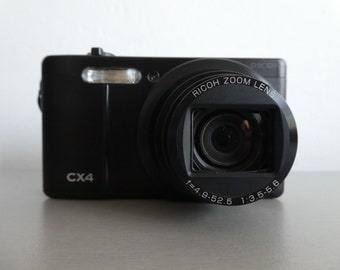 Ricoh CX4 Black Digicam, Working Digital Camera