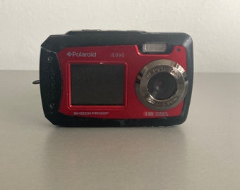 Appareil photo numérique Polaroid iE 090 noir + rouge, appareil photo numérique fonctionnel