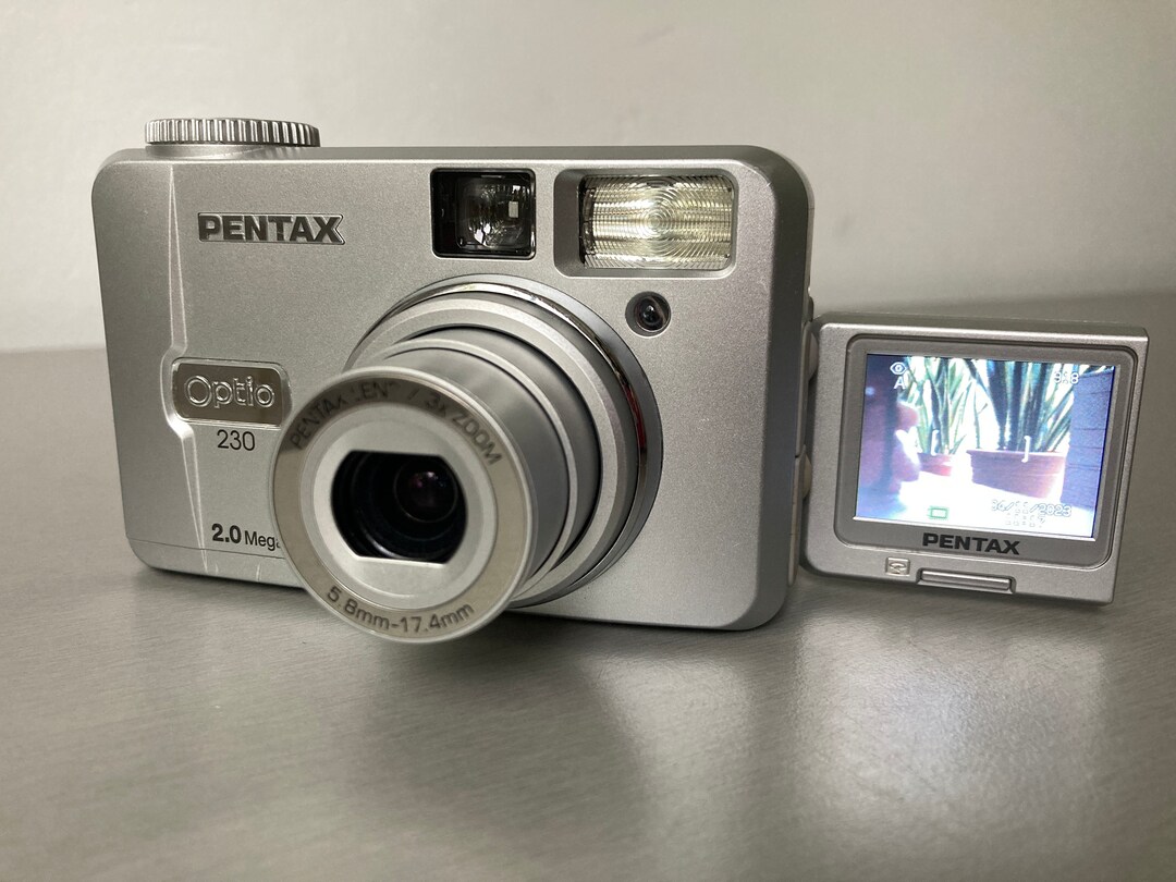Pentax Optio 230 2 MP Tested Working With Extras Etsy