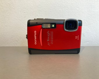 Olympus Tough 6010 Red Digicam, Working Digital Camera