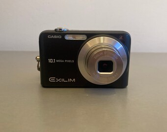 Casio Exilim EX-Z1080 Black Digicam, Working Digital Camera