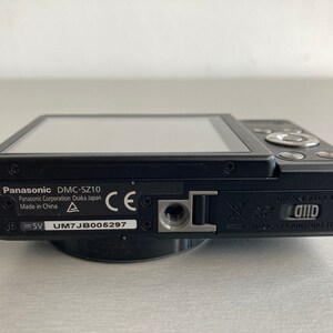 Panasonic Lumix DMC-SZ10 Black Digicam, Working Digital Camera, Vlog Camera With Flip Screen, Boxed image 5