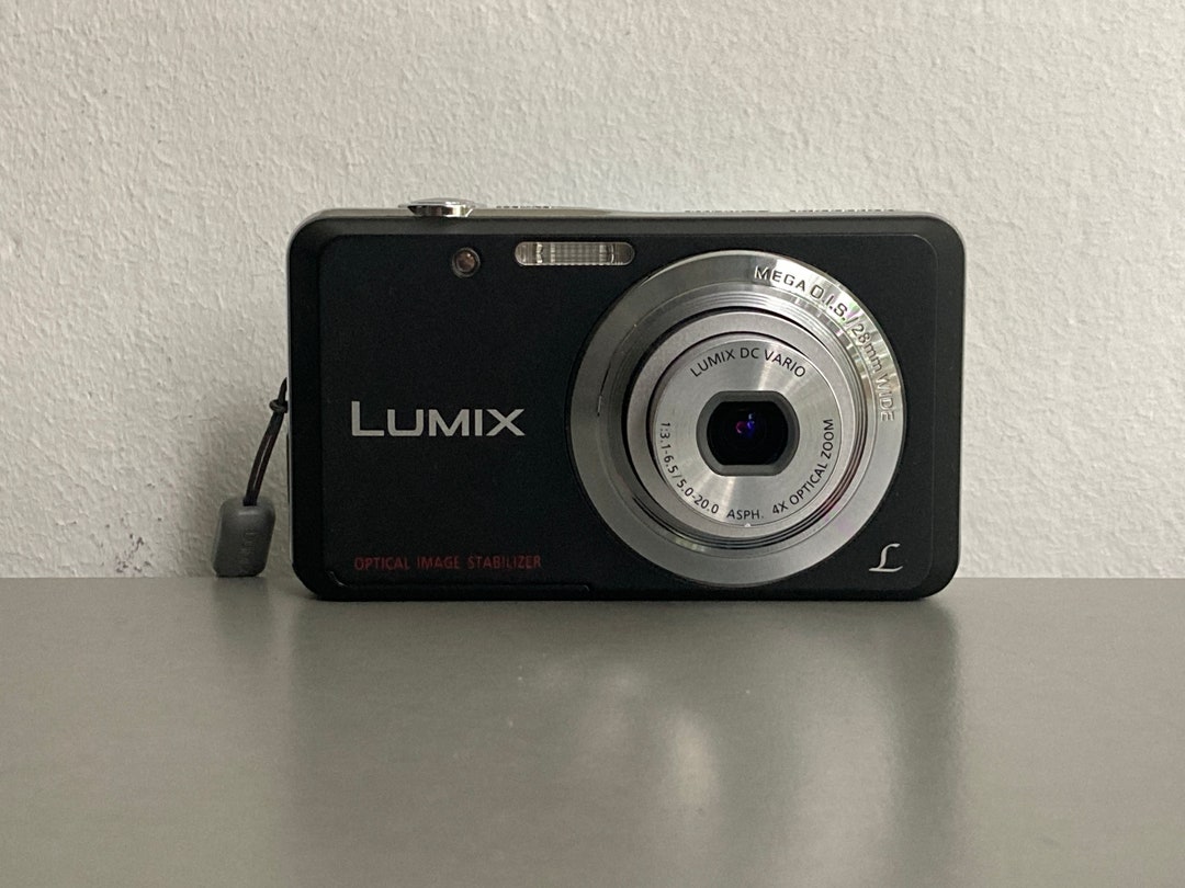 Panasonic Lumix DMC-FS28 Black Digicam, Working Digital Camera, Compact ...