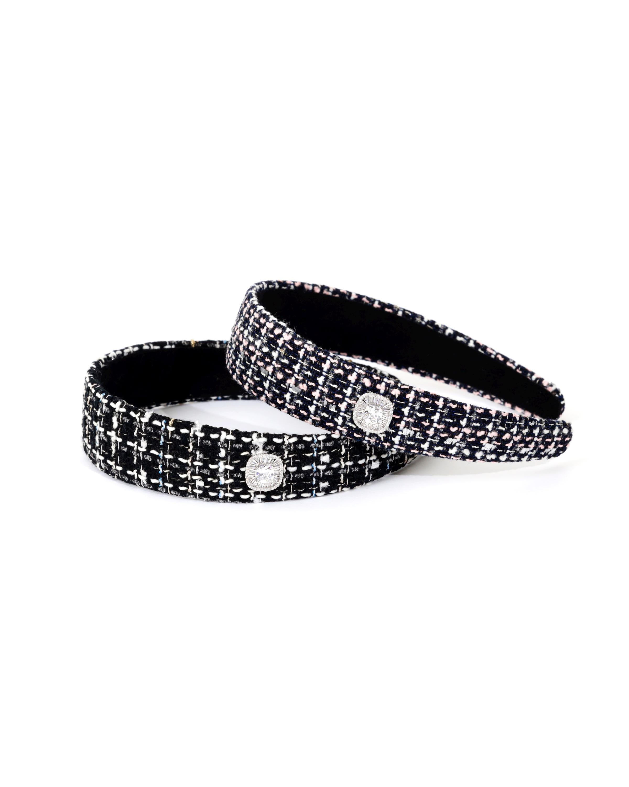 Black Tweed Headband - Etsy display picture 1