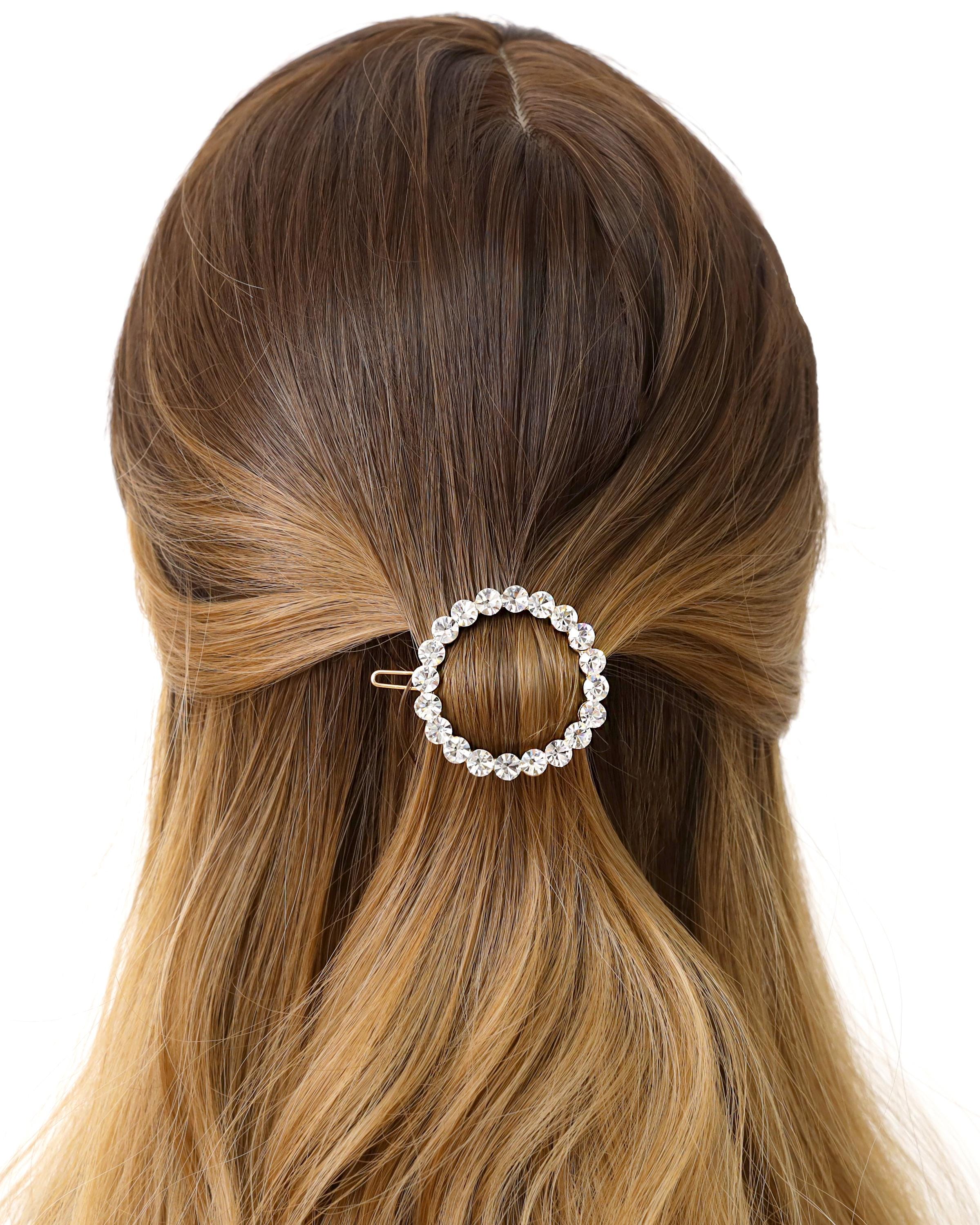 Gold Hair Circle Accessory - Etsy