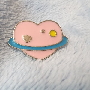 Pink Heart Pin