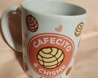 Cafecito y Chisme Coffee, hot chocolate mug
