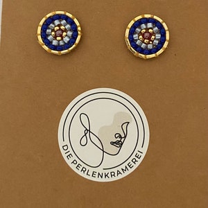 Boho Ohrringe Ohrstecker Miyuki Ohrringe Glasperlen Glasperlenohrringe handgemacht