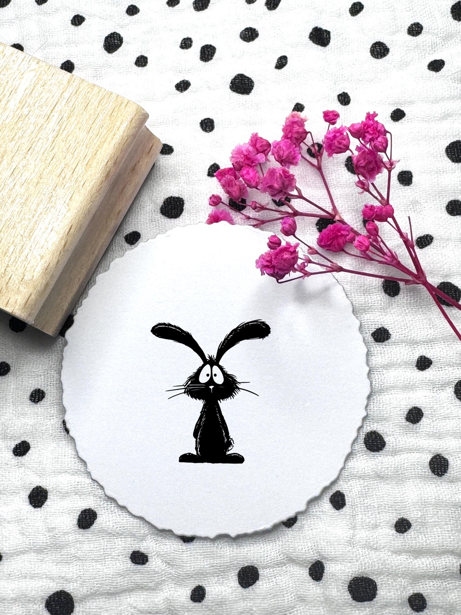 Cheap Rabbit Stamps Rabbit Stamp – Small Rabbit With Long Ears – Gift Stamp – Easter Stamp ...