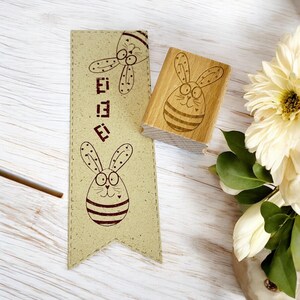 Cute Easter Stamps: Bunny & Egg - Creative Design for your Celebration