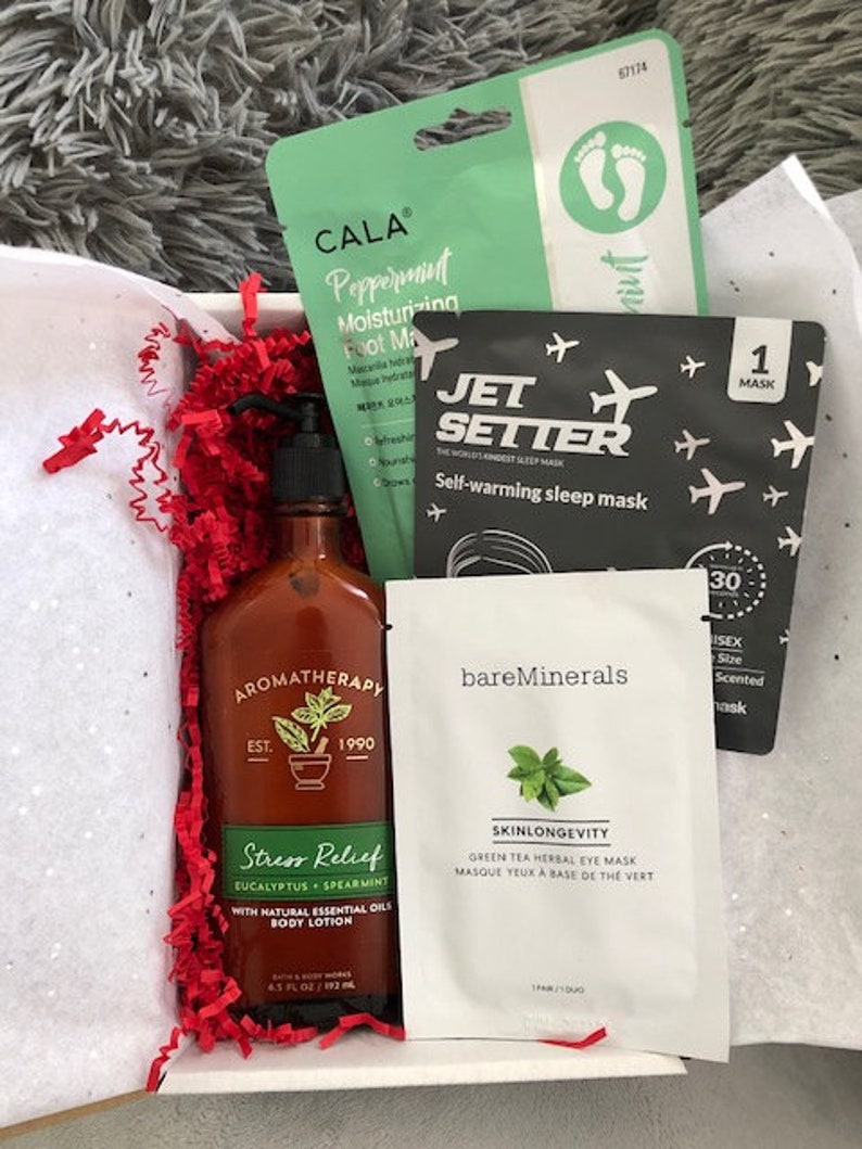 Bath and Body Works Aromatherapy Stress Relief Gift Set Steam Face Mask Bareminerals
