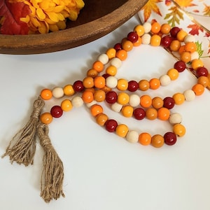Fall Beaded Garland
