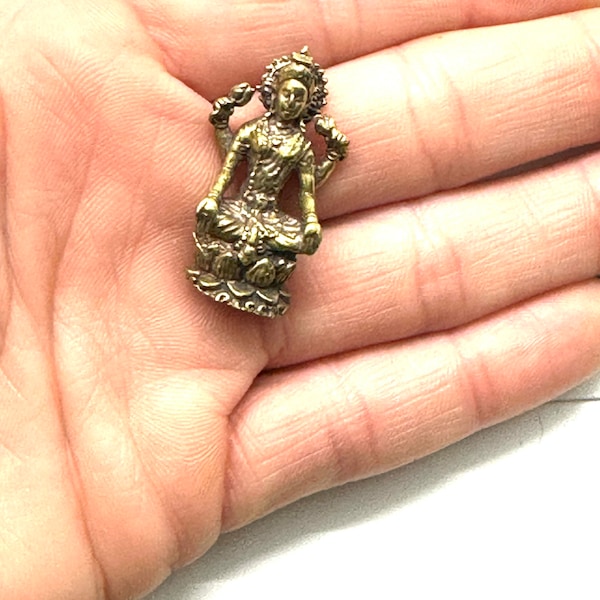 Lakshmi Brass Figurine