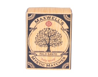 Maxwell's Mystic Matches Palo Santo "holy wood"