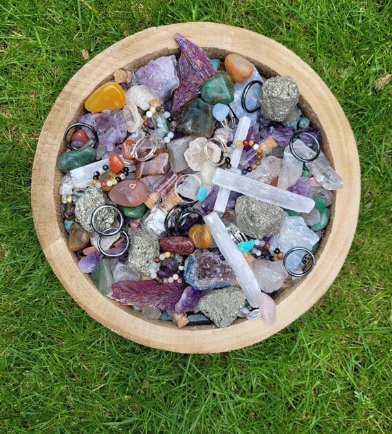 Crystal Scoop. Crystal Confetti. Mystery Box. Crystal Healing. Etsy UK