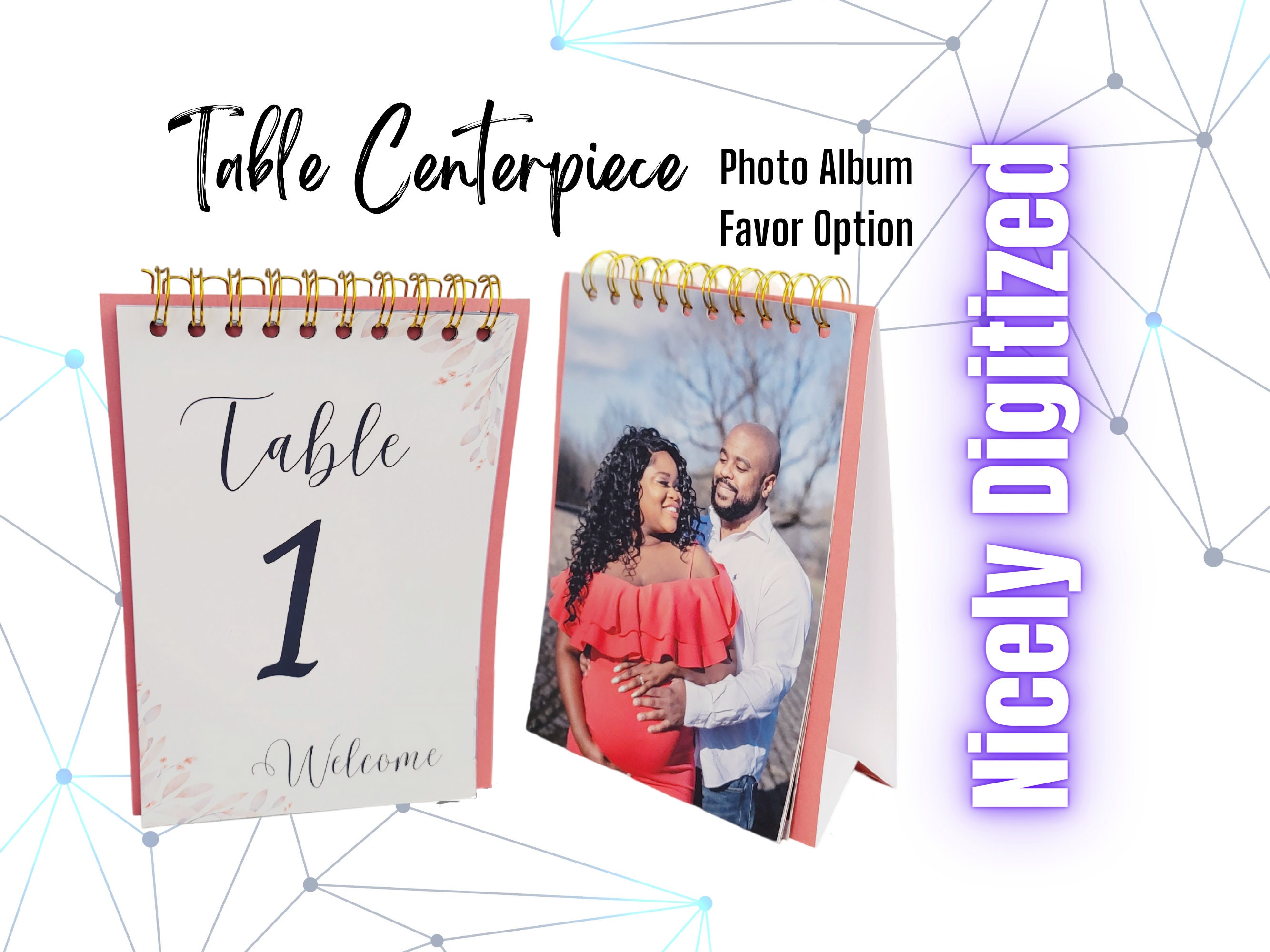Table Number Centerpiece, Table Centerpiece, Centerpiece SVG File, Desk ...