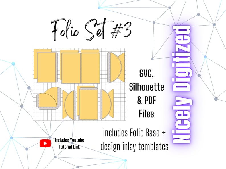 Folio Set, Junk Journal, Folio SVG File, Folio Silhouette File, Folio ...