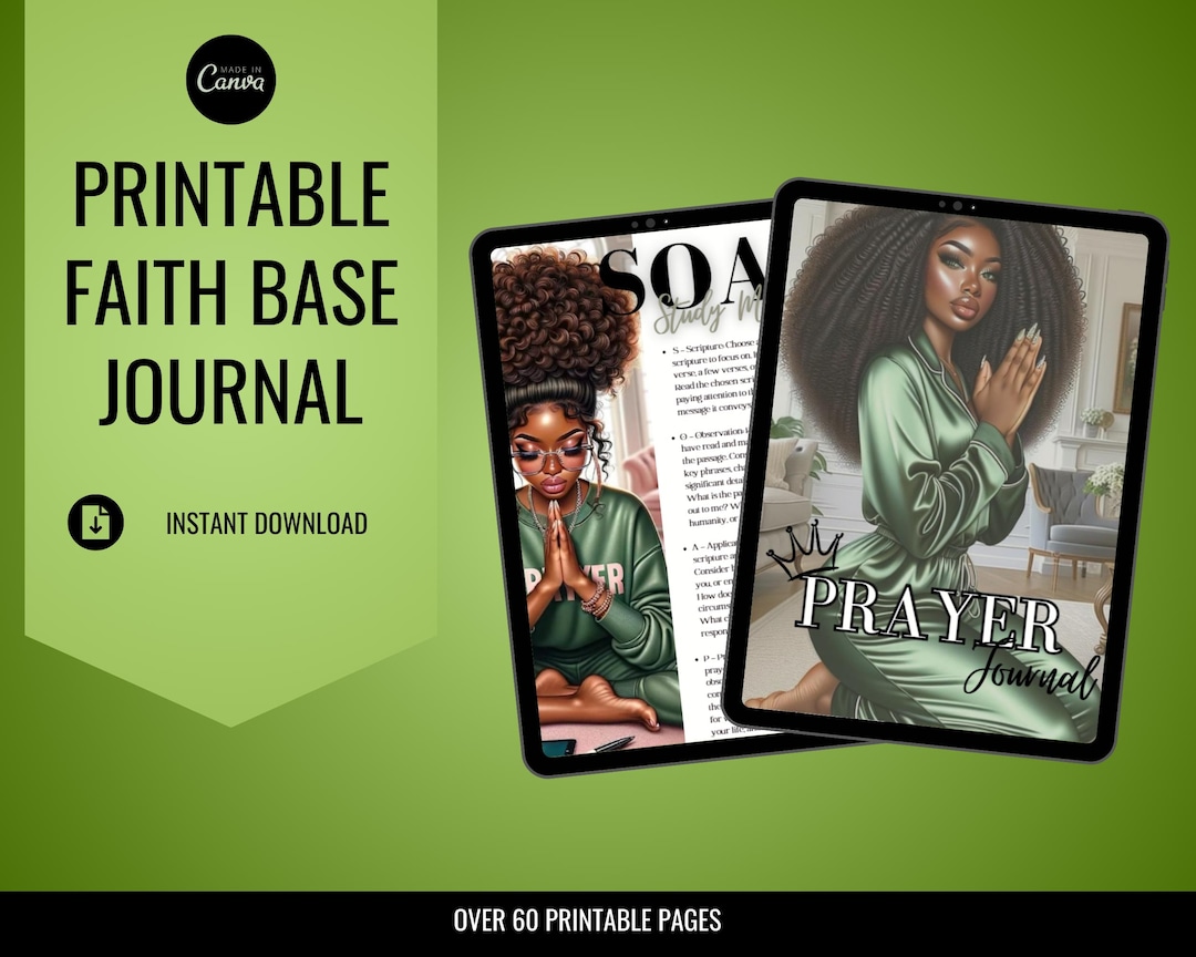 Faith Base Journal | Printable Faith Journal| Bible Study Sheets ...