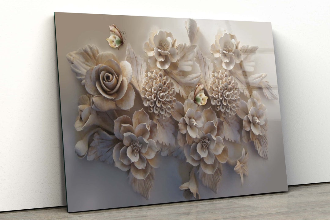 Tempered Glass Wall Art, Abstract Wall Art, Large Wall Glass Art,extra