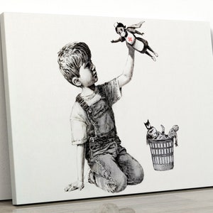 Banksy Game Changer - Etsy