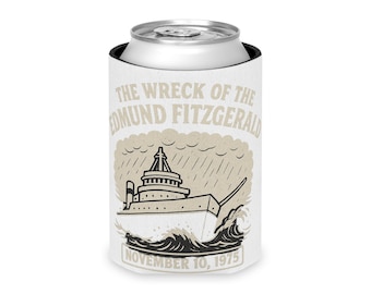 Enfriador de latas del naufragio de Edmund Fitzgerald / Homenaje a los Grandes Lagos