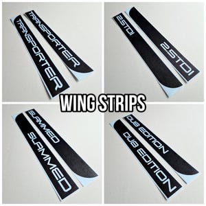T4/T5 Vinyl Wing Decals 2pk - Assorted Designs