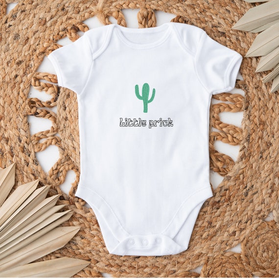 Baby Shower Cactus Baby Clothes Funny Baby Onesie®| Punny T-shirt