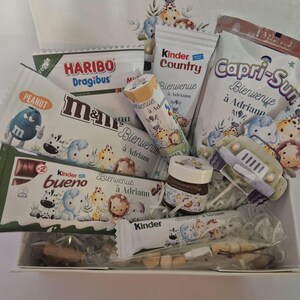 Box gourmandise personnalisée
