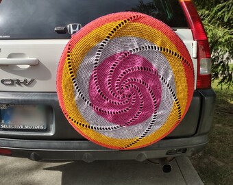 Crochet Tire Cozy